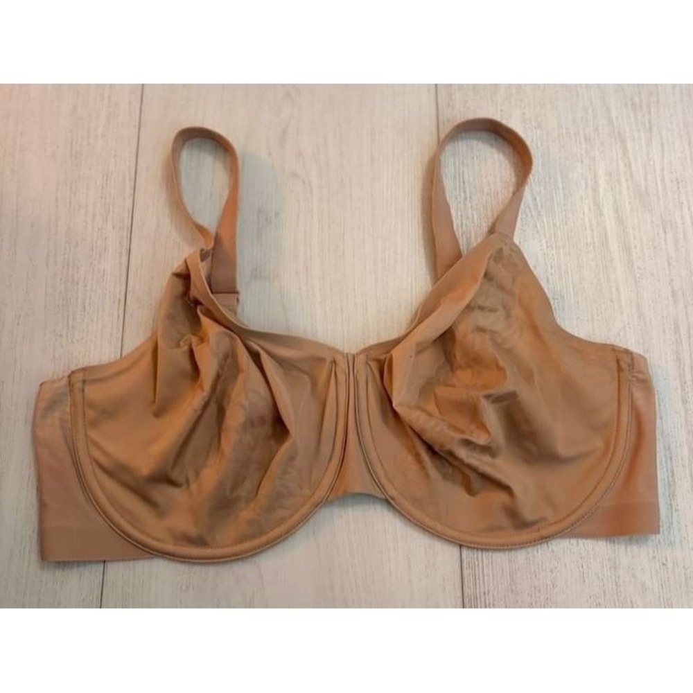 Wacoal Confidence Boost Underwire Bra Sz 40DDD Nude